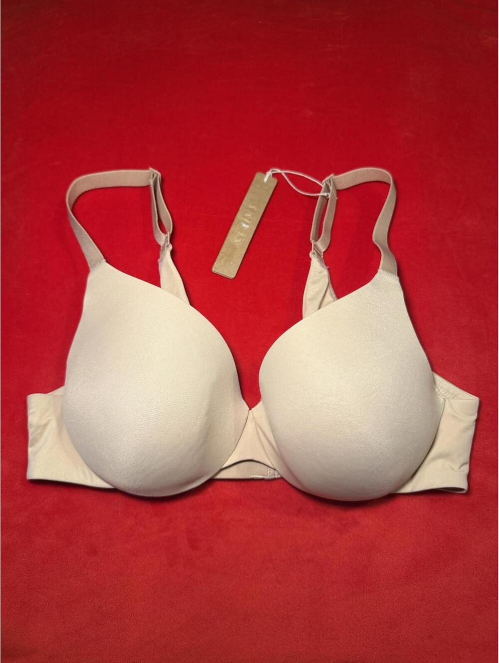 Skims Smoothing Intimates Full Coverage Lightly Lined Bra Color Clay Size 34A